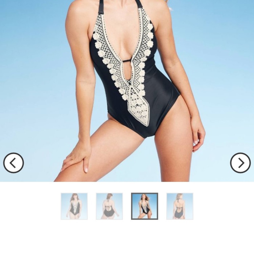 Kona Sol floral one piece swimsuit - Picture 5 of 5
